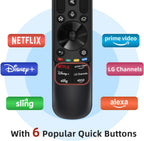Magic Remote for LG-Smart-TV-Remote-Control-Replacement with Pointer and Voice Function,Compatible with LG 2021/2022/2023/2024 UHD OLED QNED NanoCell 4K 8K Smart TV