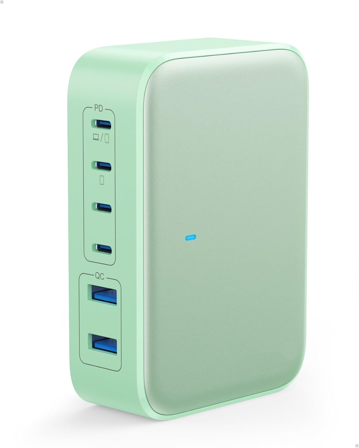 45W Super Fast Charger – PPS Charging Station, 3-Port (2C+1A), Simultaneous High-Speed Charging for MacBook, iPhone, Android, AirPods